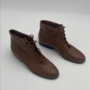 Vintage Maripe ankle boots women 8.5N leather lace up Y2K retro avant-garde